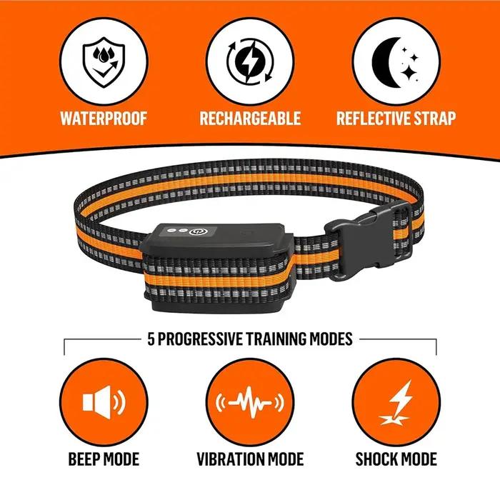 Clôture Électrique Filaire pour Chien Système de Confinement de Limite pour Animaux de Compagnie Collier Étanche et Rechargeable pour 1 2 3 Chiens Occasions Spéciales Sécurité Animale