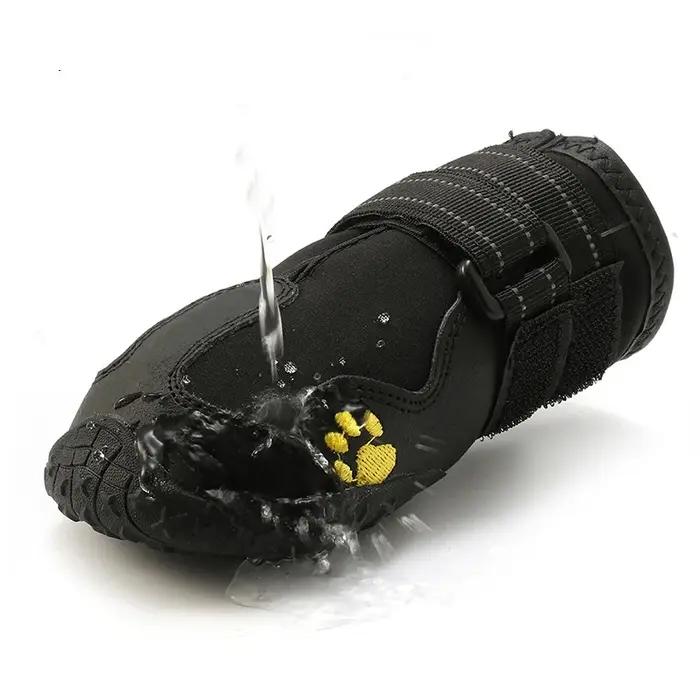 Chaussettes chaussures pour chien de taille moyenne 4 pièces/ensemble