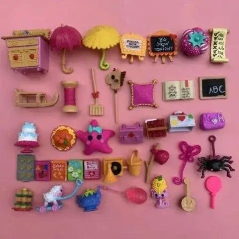 Accessoires pour poupées Lalaloopsy, boutons, accessoires de scène pour bébés, matériel de bricolage pour jeux imaginatifs d'enfants, ensemble de jouets