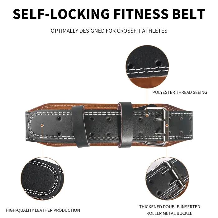 Ceintures d'haltérophilie de 10.5cm de largeur pour hommes et femmes, Support dorsal pour la muscula
