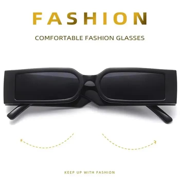 Lunettes de soleil carrées tendance 2023 style rétro protection UV400 pour femmes hommes voyage sport mode