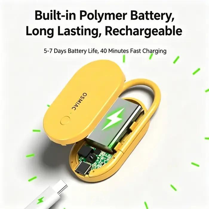 Répulsif Portable Ultrasonique Contre les Nuisibles pour Chiens et Chats – Anti-Puces