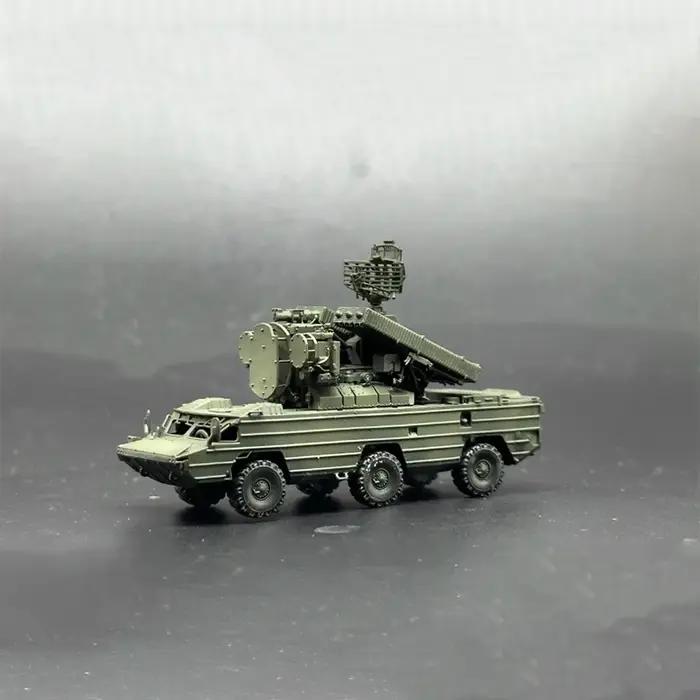 Modèle de char en plastique à l'échelle 1:144, série de missiles de défense aérienne Sam, collection, décoration, jouet, cadeau, souvenir, objet de présentation