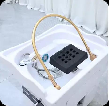 Appareil de spa pour la tête Gagprecious, bassin à shampoing portable, bassin à shampoing portable pour cheveux