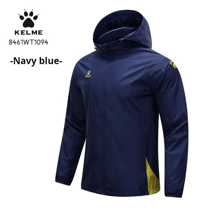 Kelme-Veste de sport à capuche pour homme et femme