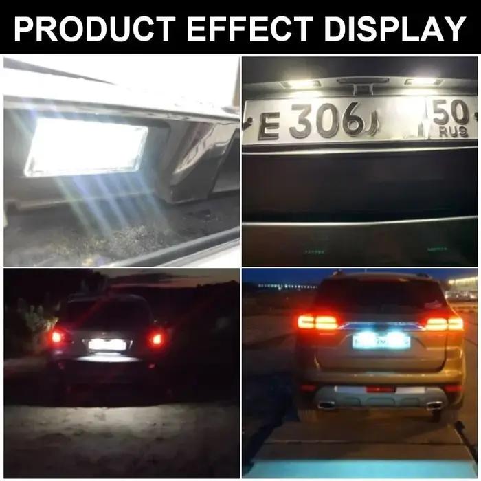 Lampe LED pour plaque d'immatriculation, 2 pièces, pour mercedes-benz Sprinter W906 VITO W639 VIANO
