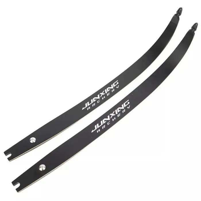 Tir à l'arc une paire Junxing F167 ILF membres d'arc classique 20-40lbs Takedown H23-66 '' membres en bambou chasse