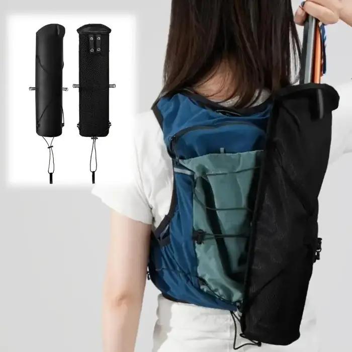 Sac de transport léger et imperméable pour bâtons de trekking, sac de rangement portable pour bâtons de randonnée, adapté aux gilets, sacs à dos et sacs pour cannes de marche