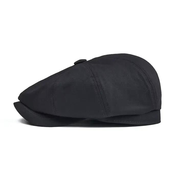 Botvela casquette gavroche hommes sergé coton chapeau boulanger garçon casquettes rétro grand casque