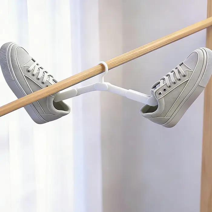 Porte-vêtements pliable créatif et portable pour la maison