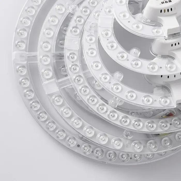 LED anneau panneau cercle lumière 12W 18W 24W 36W 72W blanc froid AC220V-240V LED rond plafond conse