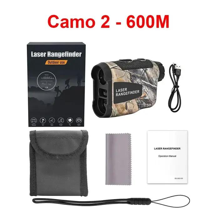 Télémètre Laser pour la chasse, télémètre de Golf, télémètre télescope 600M 800M 1000M, plage d'angl