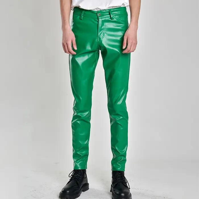 Pantalon en cuir pour hommes