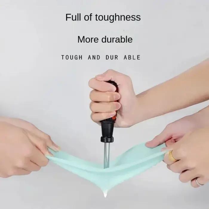 1 Paire de Couvre-Chaussures Imperméables en Latex