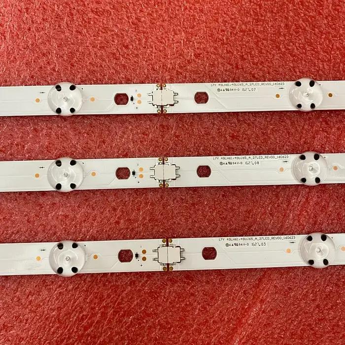 Rétro-éclairage LED pour 49LJ624V-ZC 49UJ701V 49LJ61 49LH61 49UJ65 A B 49UJ651V 49LJ614V 49UJ650 49U