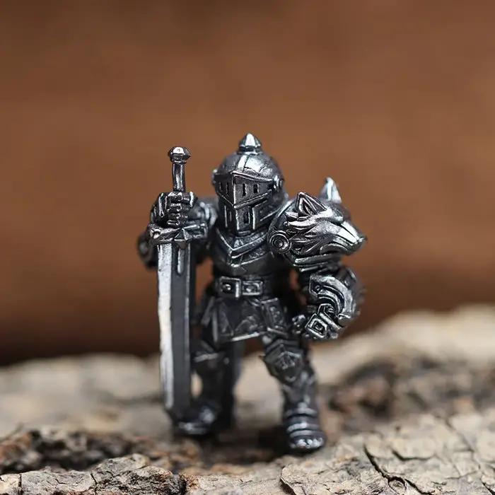 Perles de couteau en laiton style guerrier romain