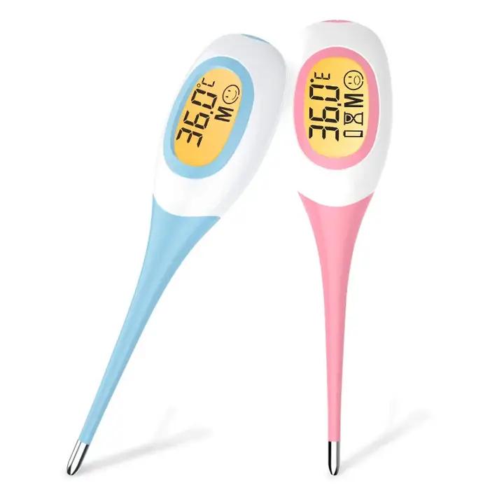 Thermomètre professionnel LED pour animaux de compagnie pour chiens et chats-thermomètre vétérinaire sec/humide sûr