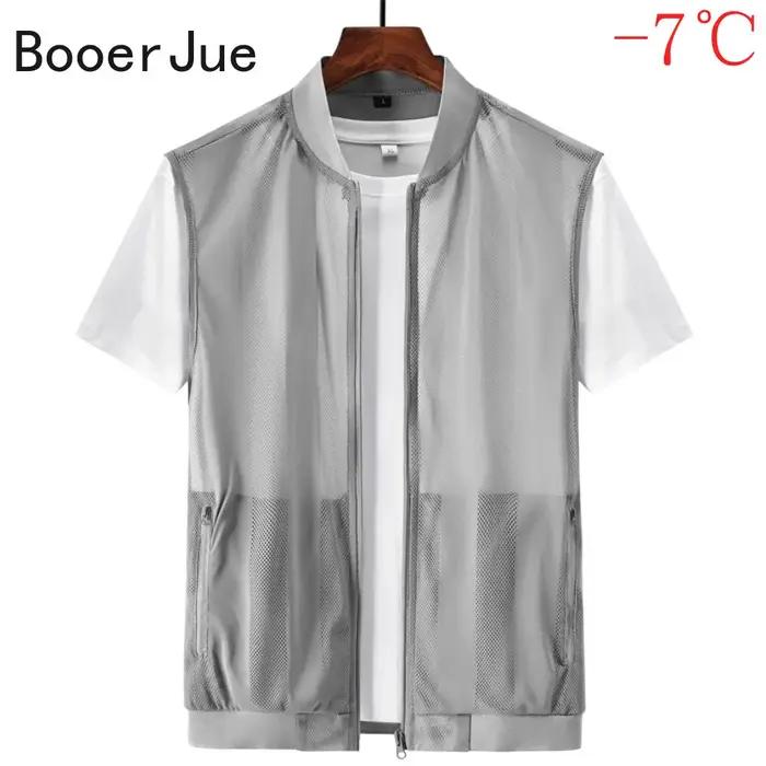 Gilet de travail sans manches respirant multi-poches pour hommes escalade pêche été vêtement d'extérieur