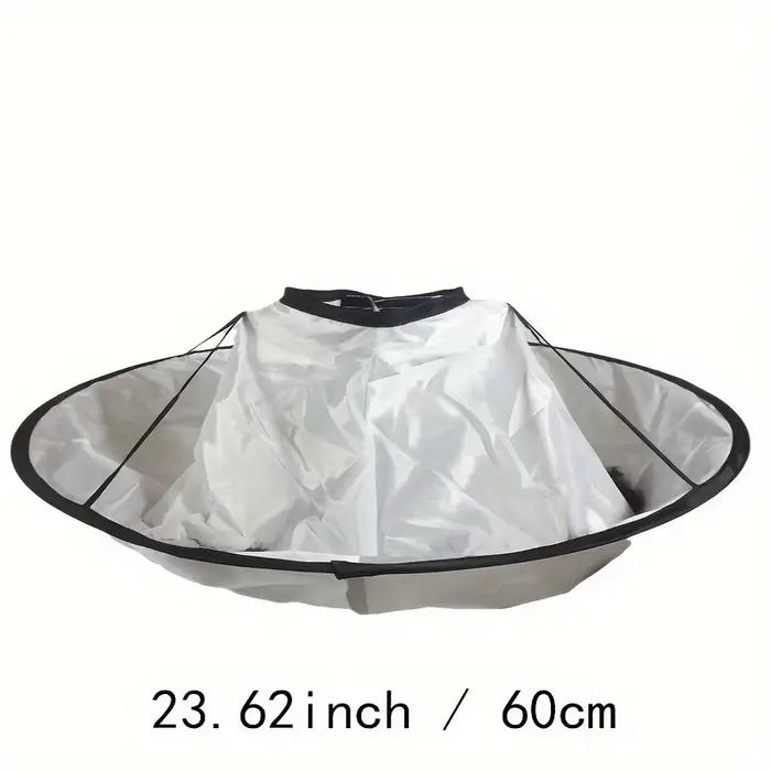 Cape de coiffure professionnelle antiadhésive col réglable polyester pour stylistes et coiffures élégantes occassions spéciales