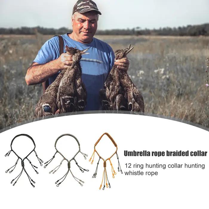 Lanière corde pour sifflets appel canard - Accessoire chasseur pour décrocher et organiser vos leurres