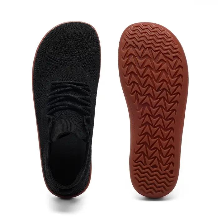 Chaussures pieds nus à bout large pour hommes et femmes, baskets de marche minimalistes | Semelle