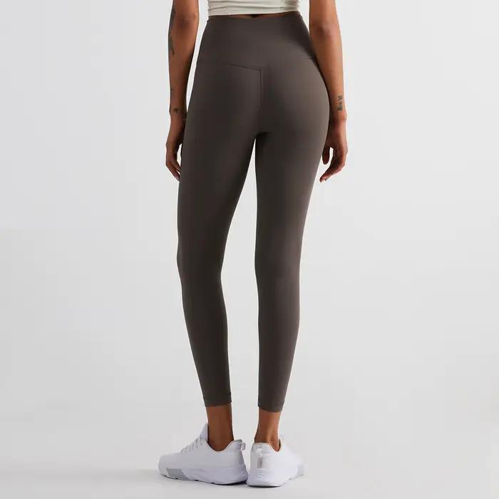 Legging de Yoga taille haute pour femmes, couleur unie, athlétique, doux, pantalon de Sport, beurre