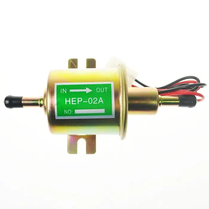 Pompe à carburant électrique basse pression HEP-02A 12V 24V pour voiture, moto, pompe diesel, pompe