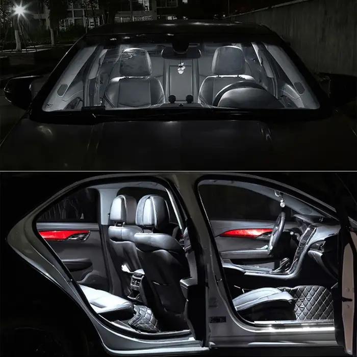 TPKE Canbus voiture LED intérieur dôme carte coffre boîte à gants Kit d'éclairage pour Alfa Romeo Gi