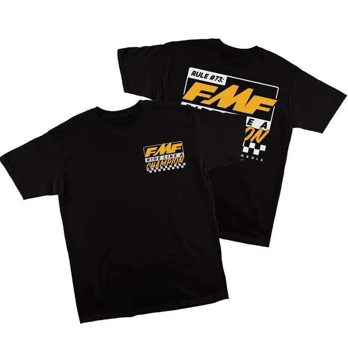 T-shirt FMF Chequered Flag 2026 en coton pour hommes et femmes