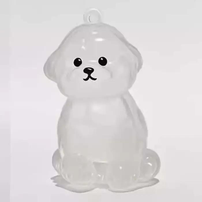Boîte de rangement de cheveux de chien en forme de chien