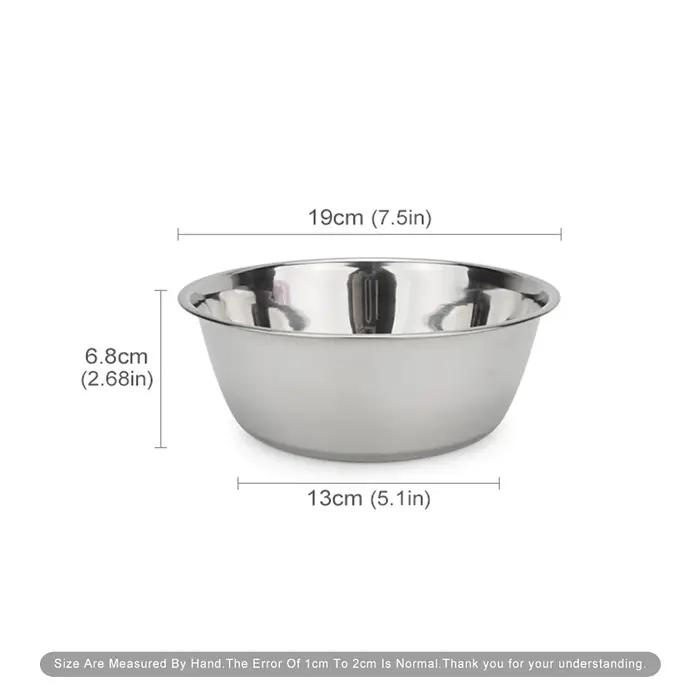 Bol en acier inoxydable pour chien et chat élégant et durable pour toutes les races et tailles occasions quotidiennes et cadeaux
