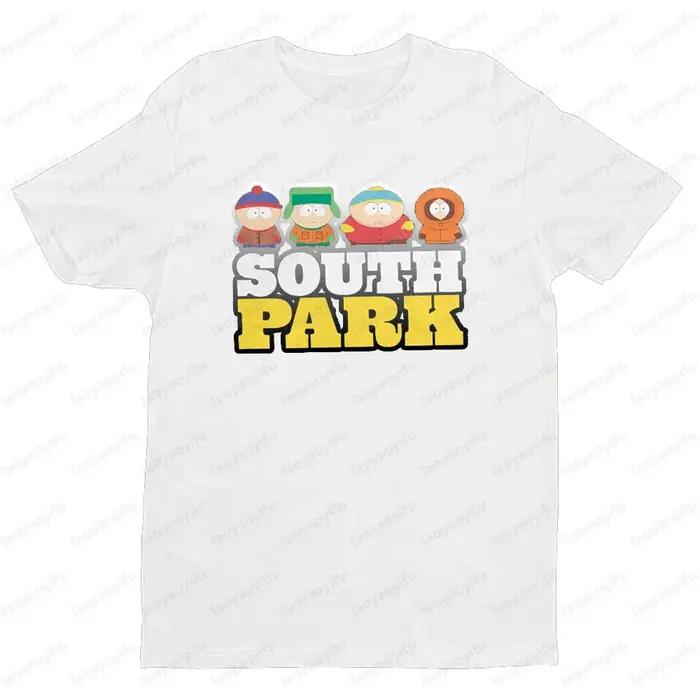 T-shirt South Park Hommes Décontracté en Coton de Haute Qualité pour Occasions Spéciales et Journées Entre Amis