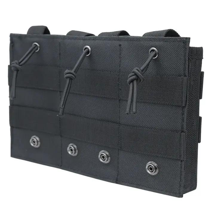 Sac de transport tactique extérieur pour chargeurs de fusil - Simple/Double/Triple - Accessoire de chasse pour armes à feu longues