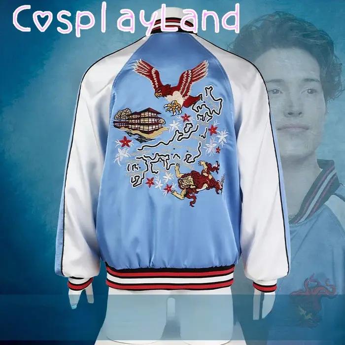 Manteau Gen V saison 1, Costume de Cosplay, tenue d'halloween, Costumes de bande dessinée, uniforme de Baseball, veste, hauts