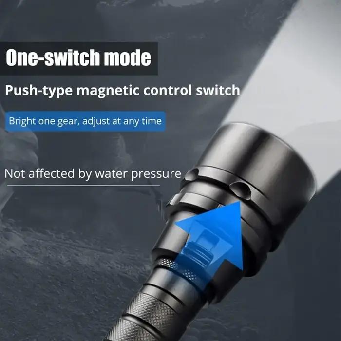 Puissante lampe de poche de plongée LED Super 8000LM 3/5LED torche sous-marine professionnelle IP8 l