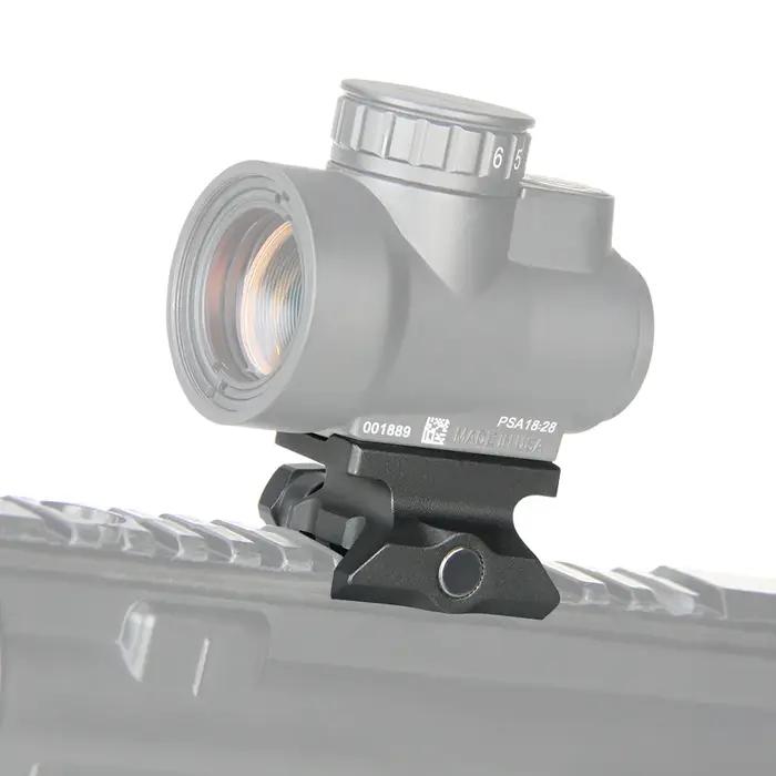 Accessoires de chasse PPT, portée à points rouges, montage élevé pour visée à points rouges pour la chasse GZ 240218