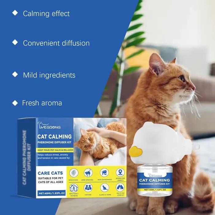 Phéromones pour animaux de compagnie diffuseur apaisant chat chien calme relaxant soulagement des émotions