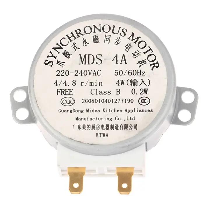 MDS-4A 220V Moteur de plateau synchrone pour micro-ondes, accessoire de four à micro-ondes, embrayag