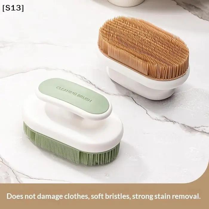 Brosse de nettoyage en plastique PE et PP pour chaussures intérieures et extérieures pour hommes et femmes à utiliser à la maison et en déplacement