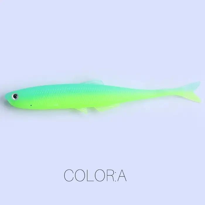 2023 supercontinent leanness ShadTeez 6 cm/8 cm brochet Zander prédateur pêche 3d yeux leurre souple