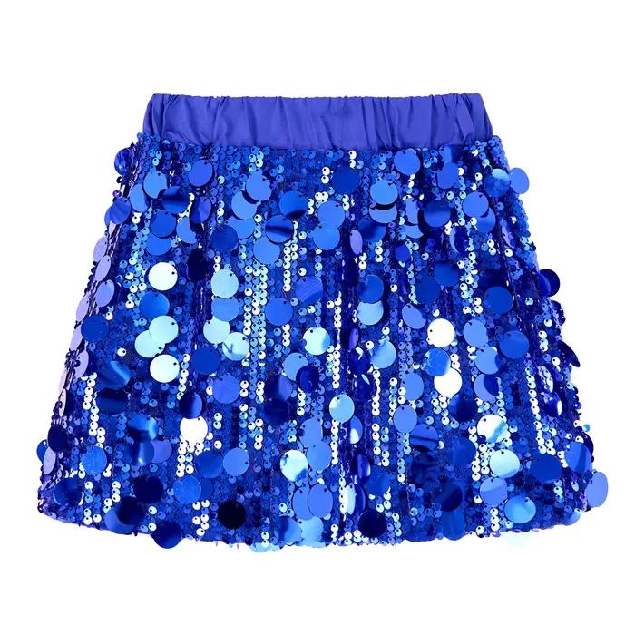 LOLParquet-Mini jupe à paillettes pour filles