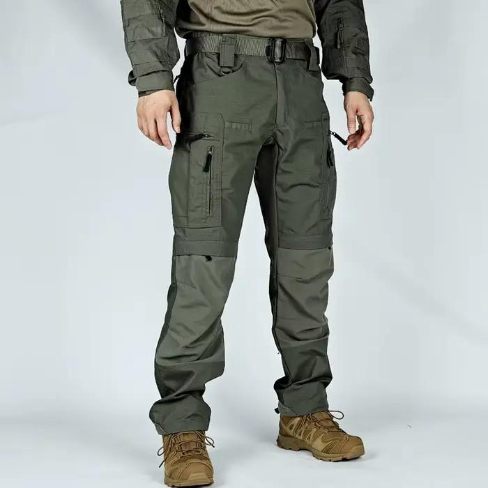Pantalon cargo tactique homme imperméable - Chasse travail outdoor résistant respirant multi-poches