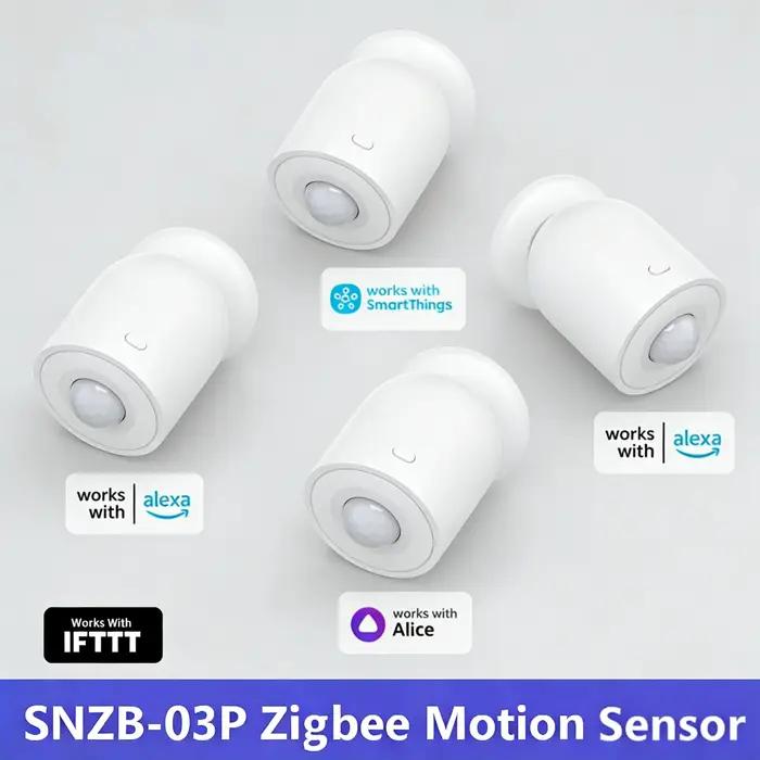 Capteur de sécurité SONOFF SNZB-03P Pro pour la détection intelligente de présence humaine et les alertes instantanées via EWeLink Alexa Google Home occasionnelle sécurité maison occasions spéciales
