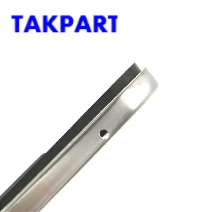 TAKPART-Plaques de planification de numéro UE en acier inoxydable, support de cadre de support, plaq