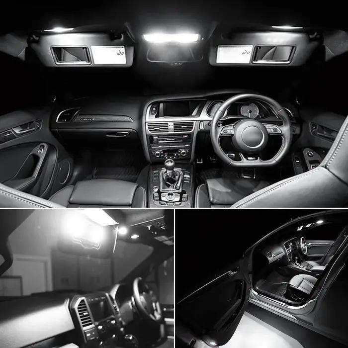 Kit d'éclairage intérieur LED pour Opel, ampoules de lecture breton, Canbus, 12 pièces, SachMokka, M