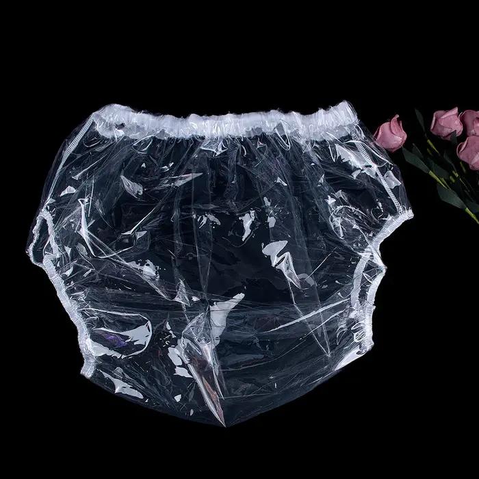 Couche-culotte en TPU imperméable réutilisable pour adulte couche transparente facile à nettoyer occasion spéciale vie active libertés