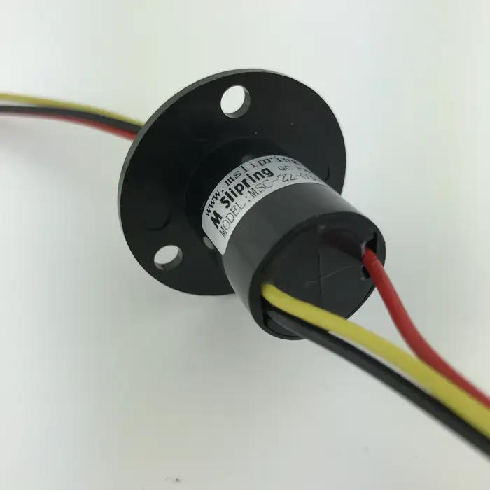 Anneau collecteur électrique rotatif de Table à manger
