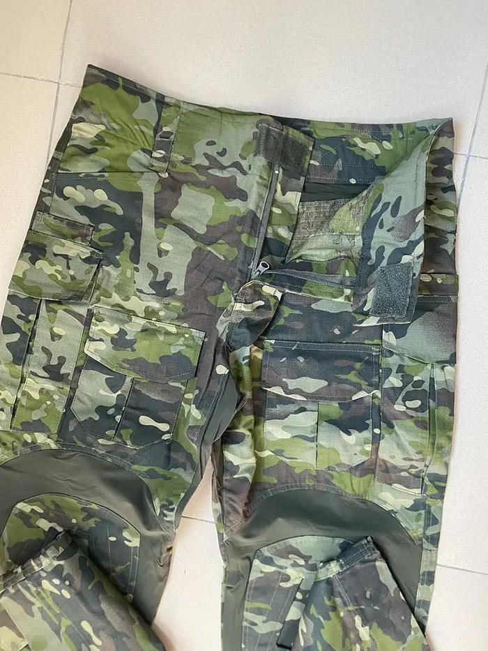 Set tactique chasse MCTP Forest Multi Terrain SDU Jungle GEN3 Frog Skin - Veste et pantalon camouflage