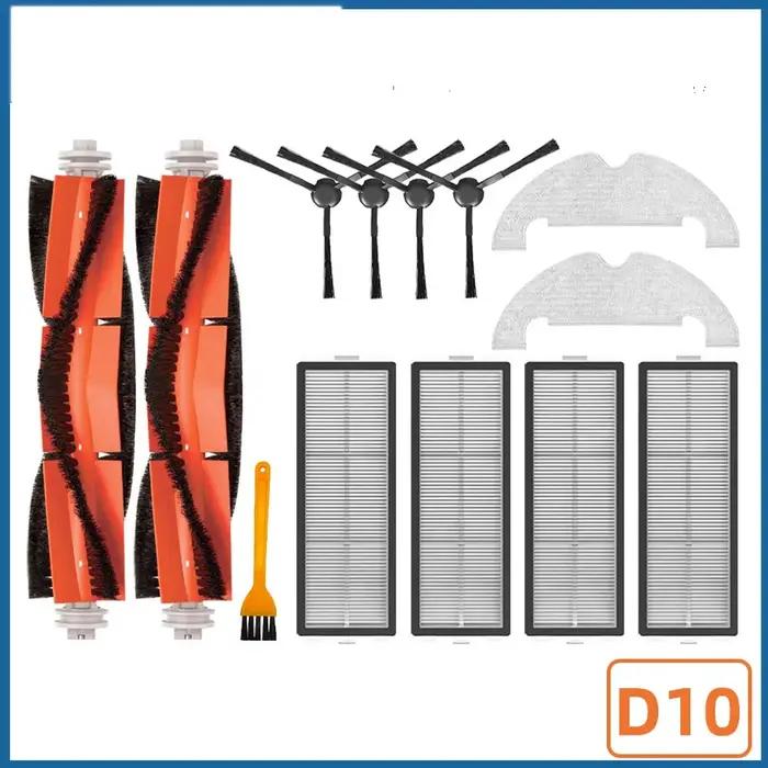 Accessoires Dreame Bot D10 Plus RLS3D Robot aspirateur filtre Hepa vadrouille brosse latérale principale sac à poussière