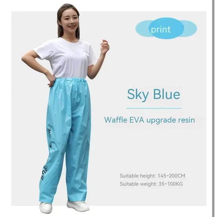 Nouvelles pantalons de pluie imprimées
